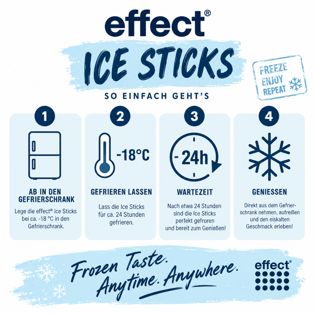 effect® ICE STICKS 10er Pack - TwentyFourParty
