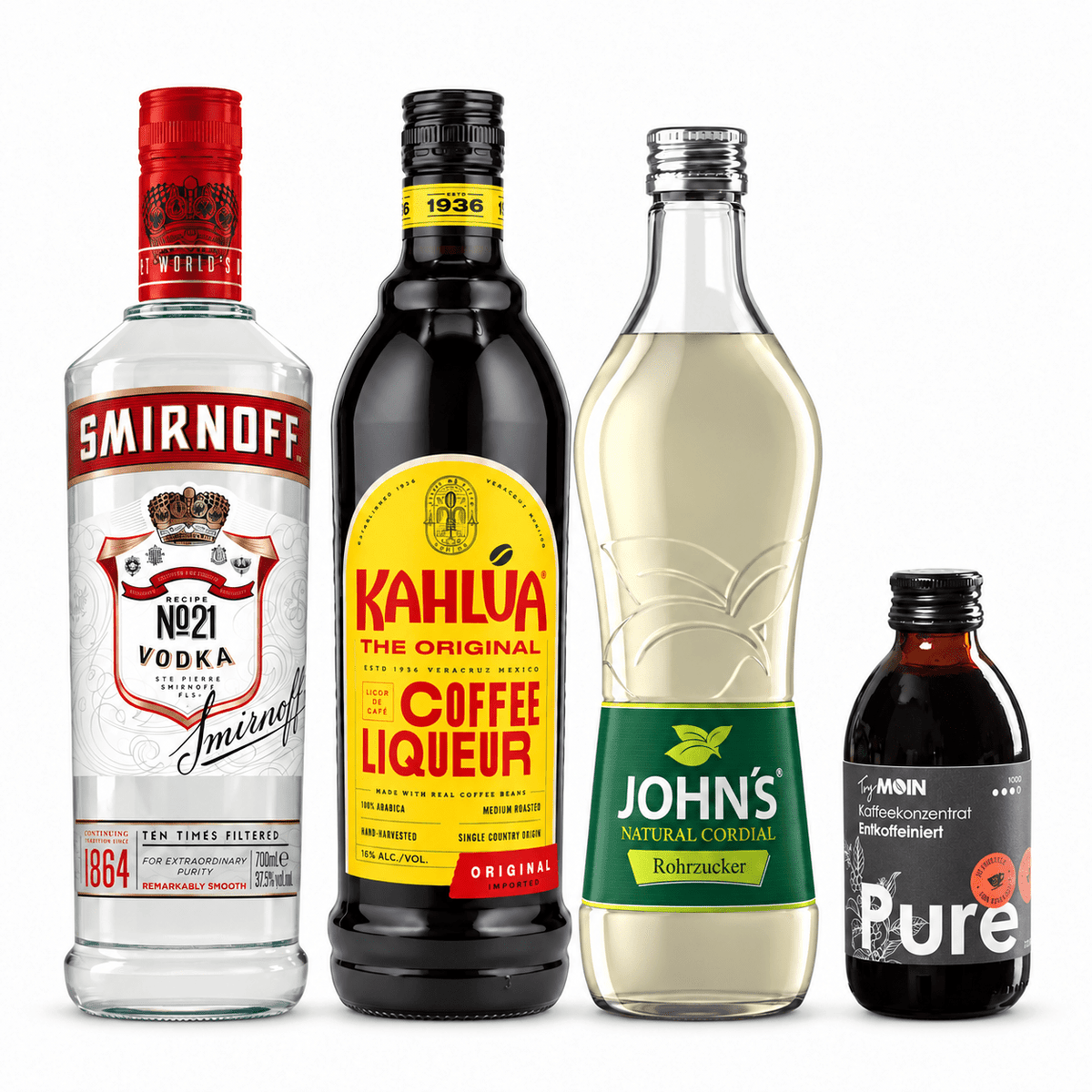 Espresso Martini Decaf Nachfüllset – Zutaten für 3,5 l im Keggo Mini Keg - TwentyFourParty
