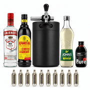 Espresso Martini Fass-Set – Keggo Mini Keg 4 l mit allen Zutaten - TwentyFourParty