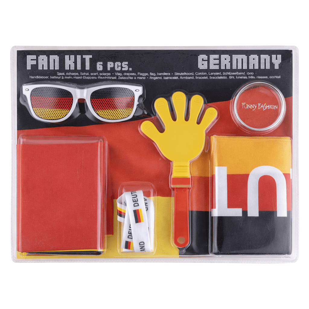 Fan Kit Deutschland 6 - teilig - TwentyFourParty