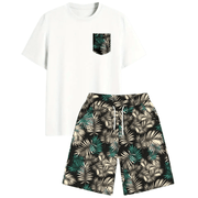 Festival Outfit 2 - teilig Jungle Leafs - TwentyFourParty
