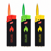 Feuerzeug farbliche Flamme - TwentyFourParty