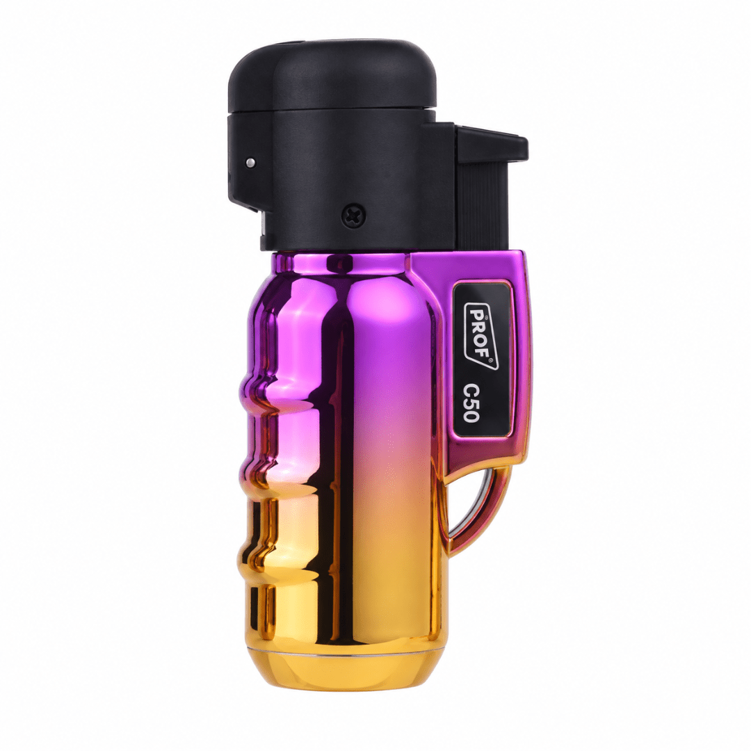 Feuerzeug Jet Flame rund - TwentyFourParty