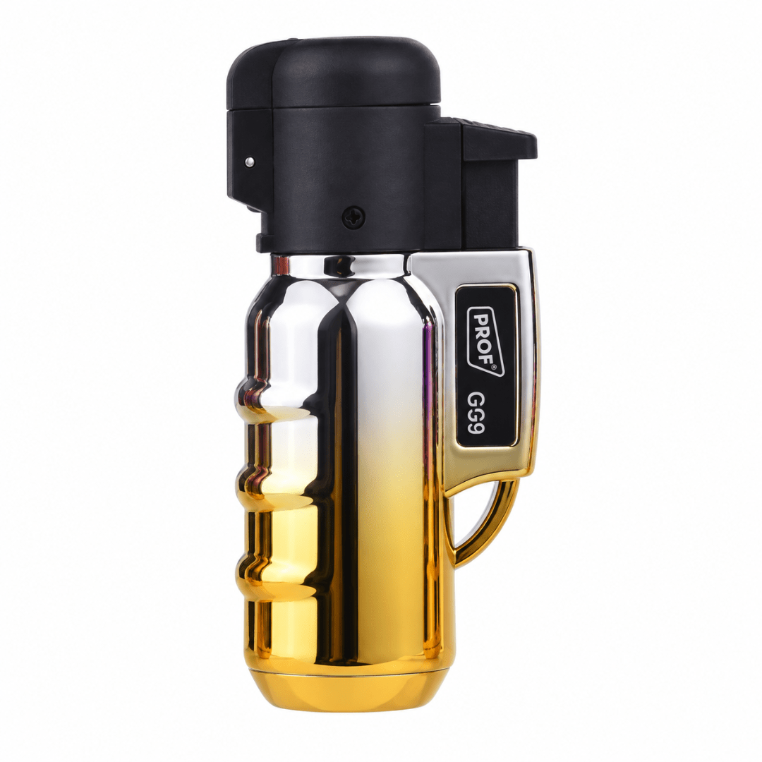 Feuerzeug Jet Flame rund - TwentyFourParty