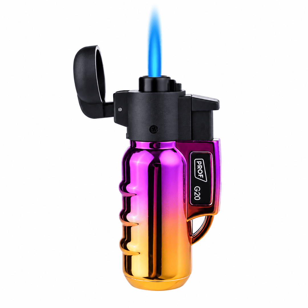 Feuerzeug Jet Flame rund - TwentyFourParty