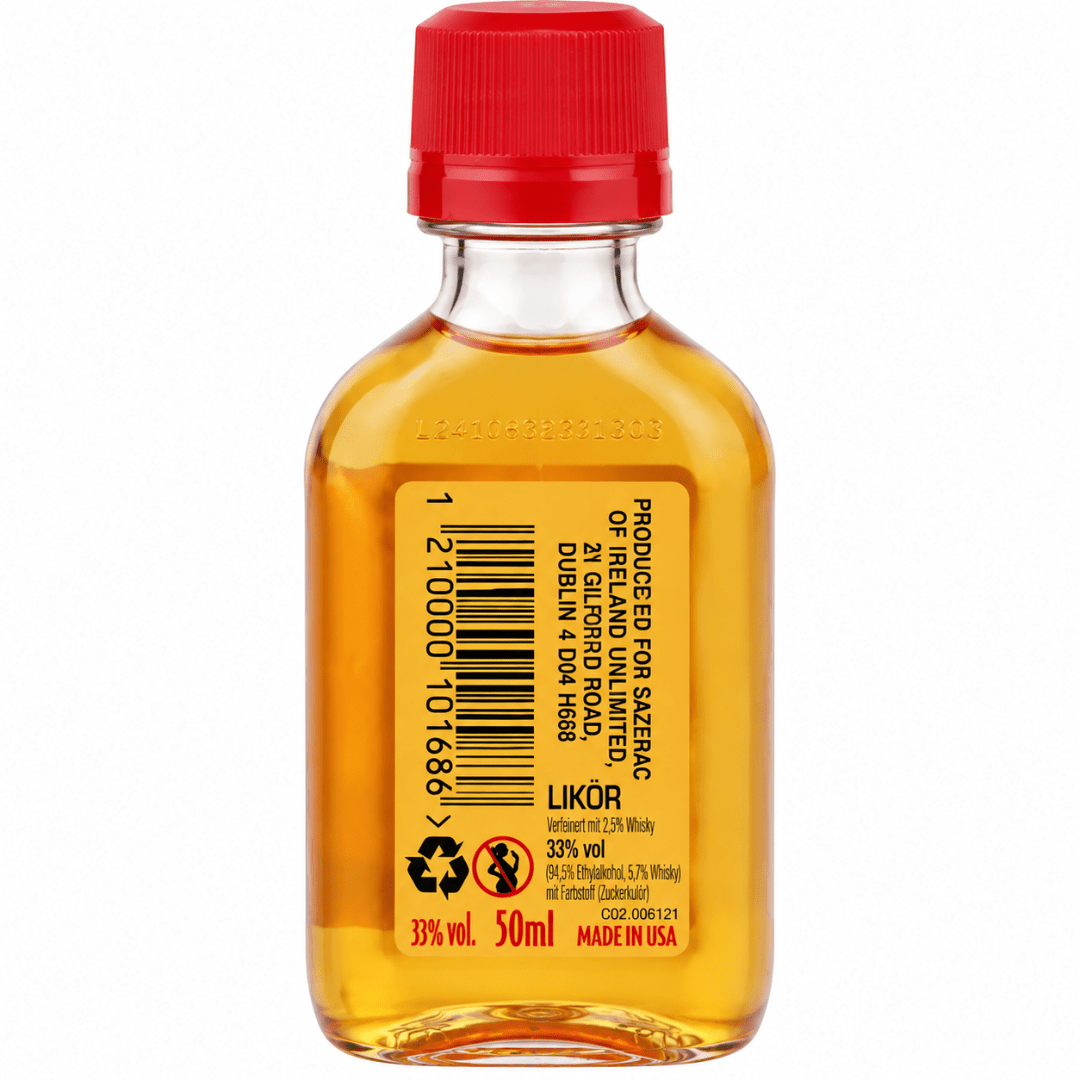 Fireball Whisky Zimt Likör Mini PET 0,05 l - TwentyFourParty