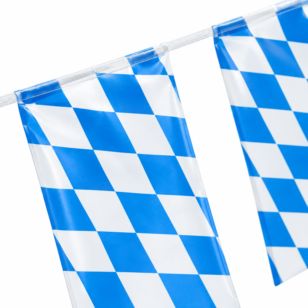 Flaggenkette Bayrische Raute 10 m - TwentyFourParty