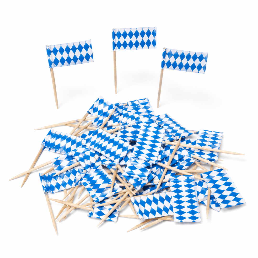 Flaggenpicker Bayrische Raute 50 Stück - TwentyFourParty
