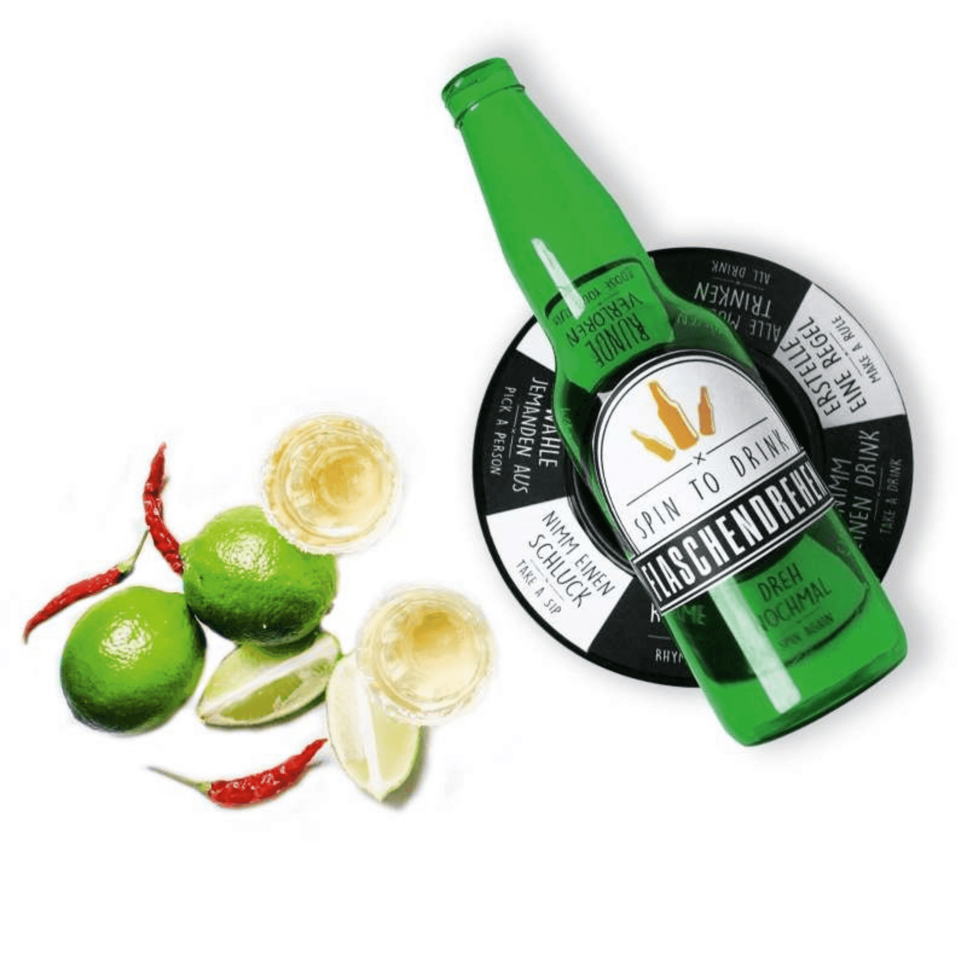 Flaschendrehen Trinkspiel - TwentyFourParty