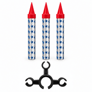 Flaschenfontänen Party Set mit 3er Halter und 3 Fontänen - TwentyFourParty