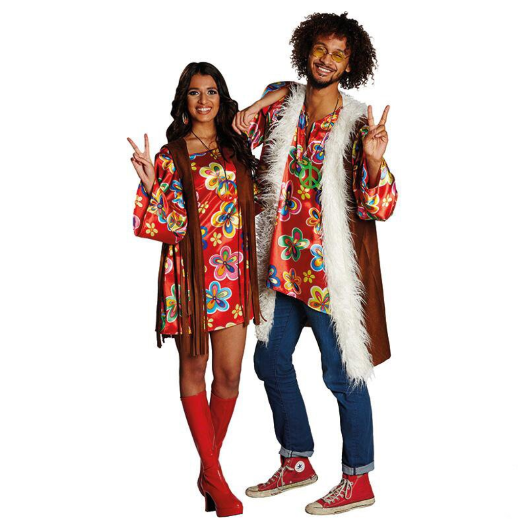 Flower Power Hippie Kostüm Herren - TwentyFourParty