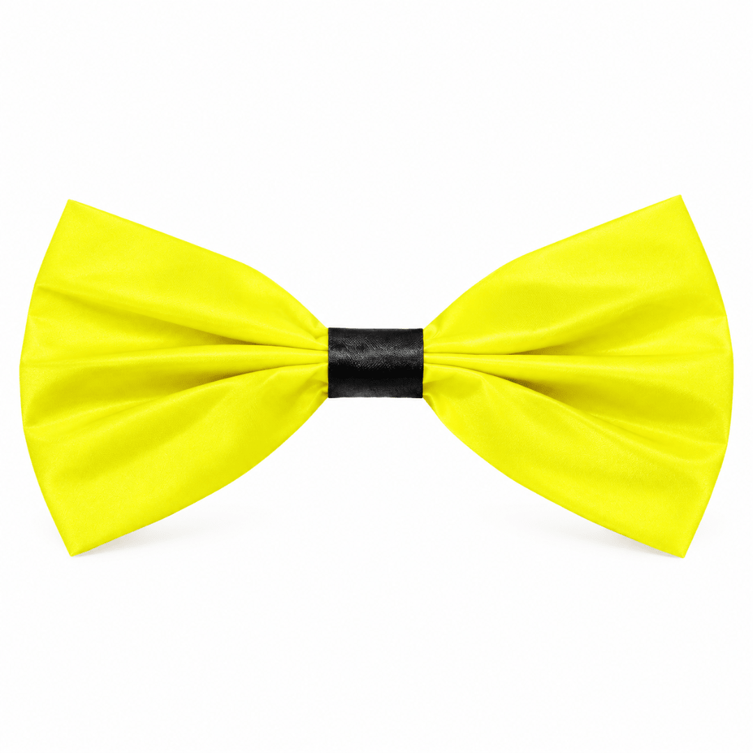Fluoreszierende Neon Fliege Gelb - TwentyFourParty