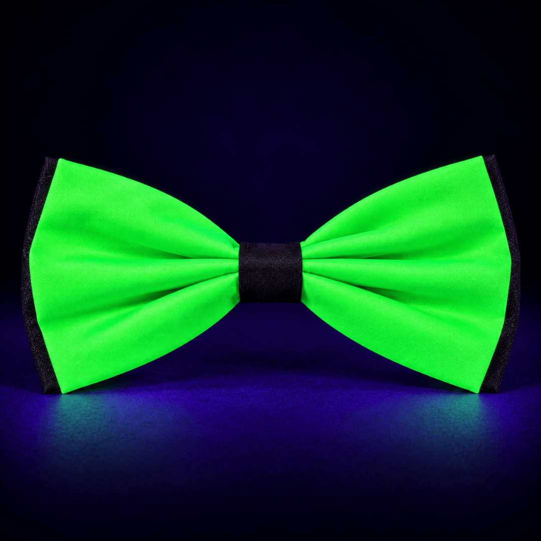 Fluoreszierende Neon Fliege Grün - TwentyFourParty