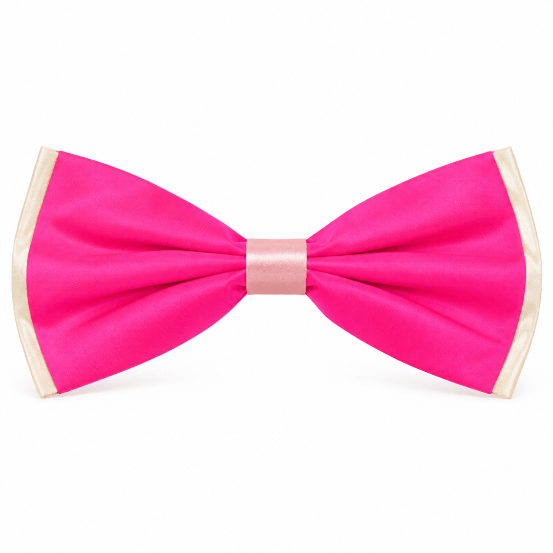 Fluoreszierende Neon Fliege Pink - TwentyFourParty