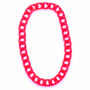Fluoreszierende Neon Gliederkette Pink 84 cm - TwentyFourParty