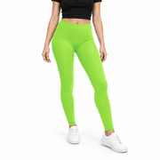 Fluoreszierende Neon Leggings Grün One Size - TwentyFourParty