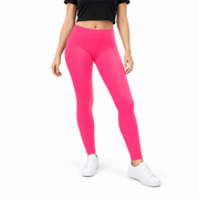 Fluoreszierende Neon Leggings Pink One Size - TwentyFourParty