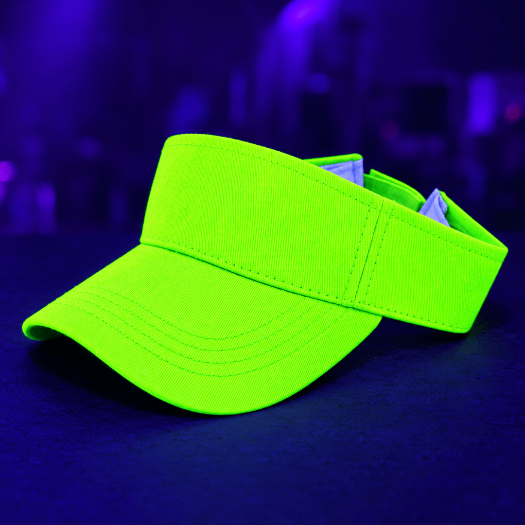 Fluoreszierende Neon Sonnenblende Grün - TwentyFourParty