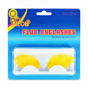 Fluoreszierende Neon Wimpern Gelb - TwentyFourParty