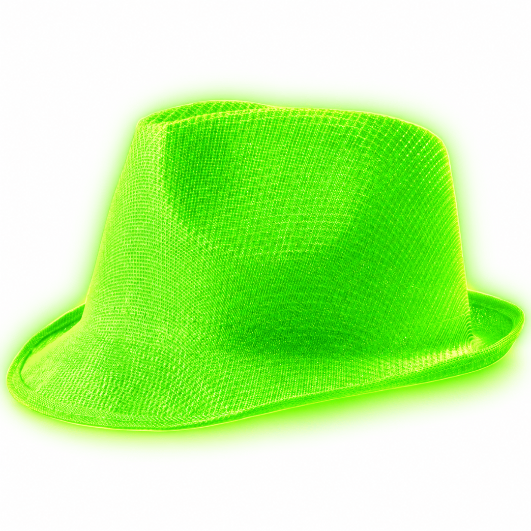 Fluoreszierender Neon Hut Grün - TwentyFourParty