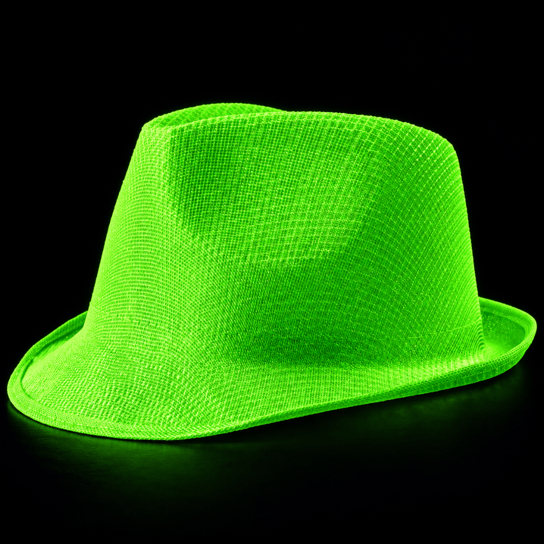 Fluoreszierender Neon Hut Grün - TwentyFourParty