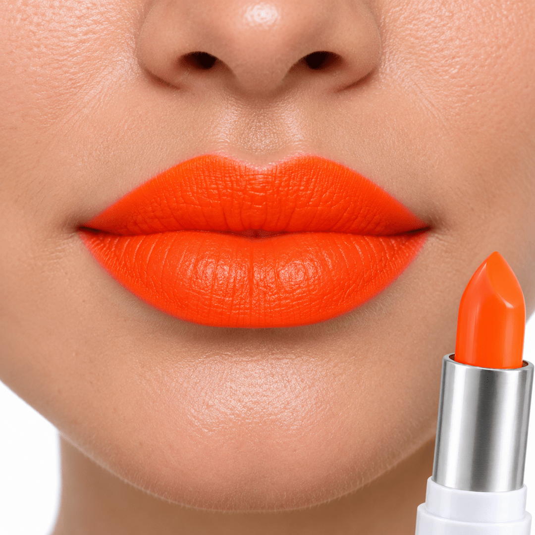 Fluoreszierender Neon Lippenstift Orange - TwentyFourParty