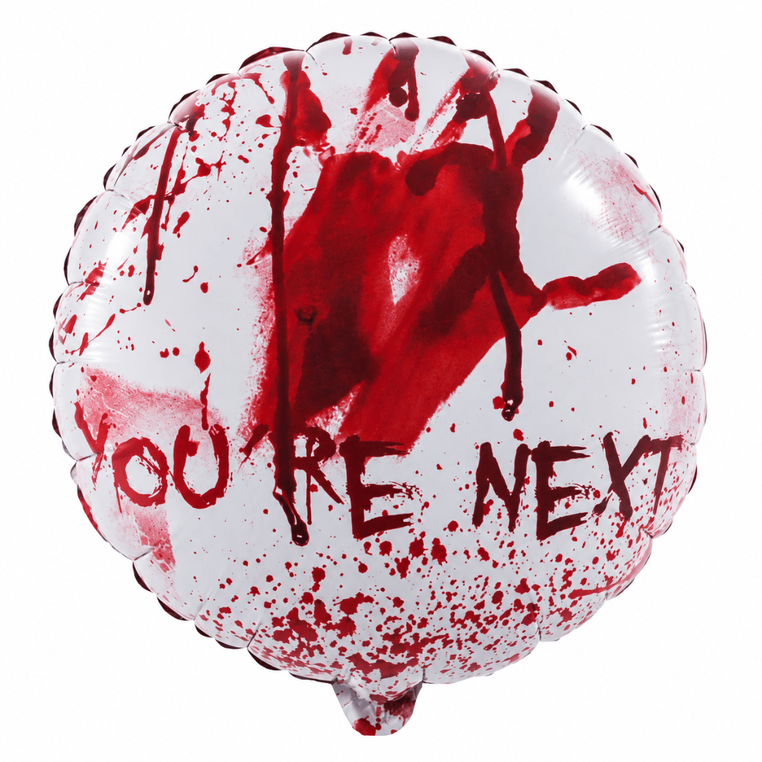 Folienballon Bloody Hand 52 x 46 cm - TwentyFourParty