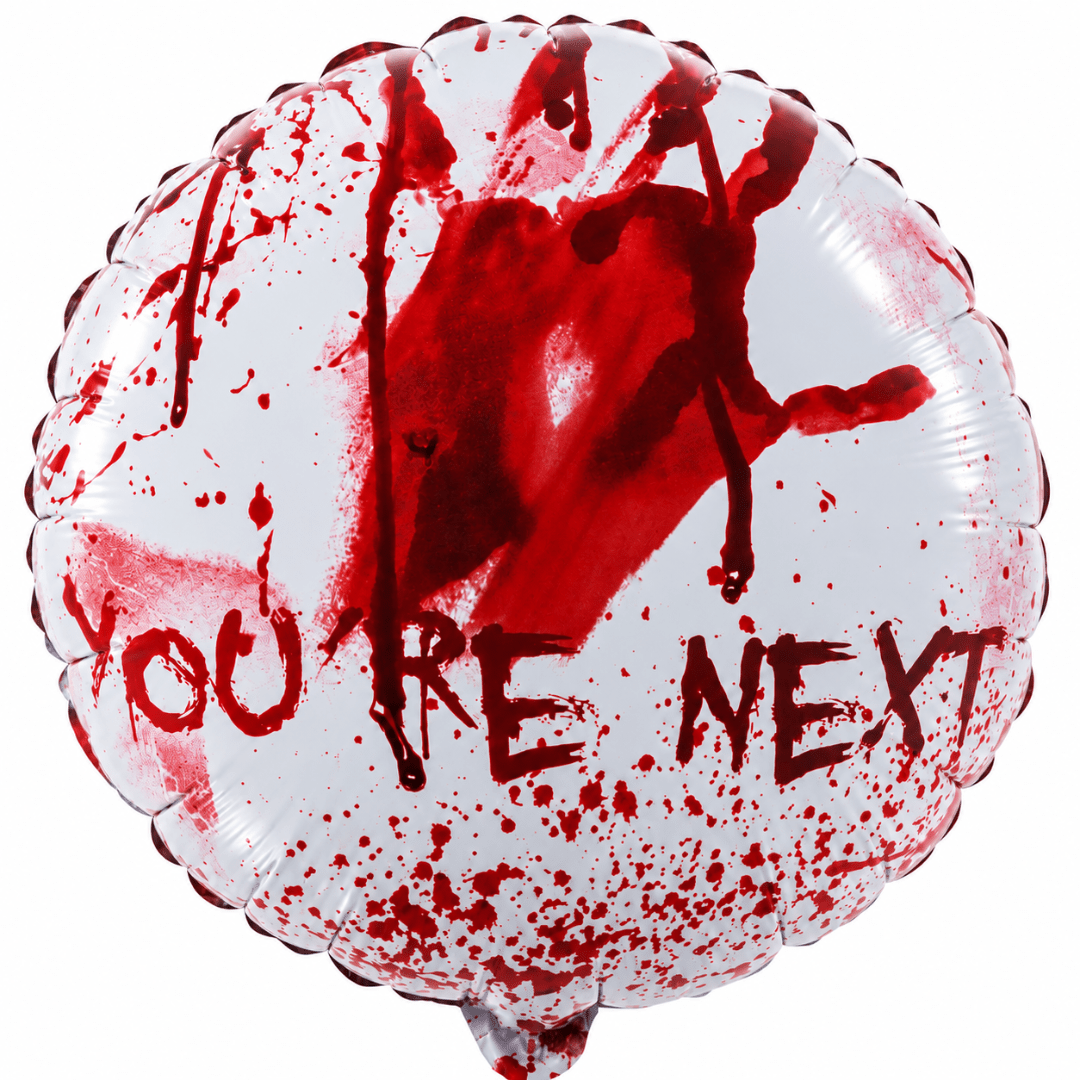 Folienballon Bloody Hand 52 x 46 cm - TwentyFourParty
