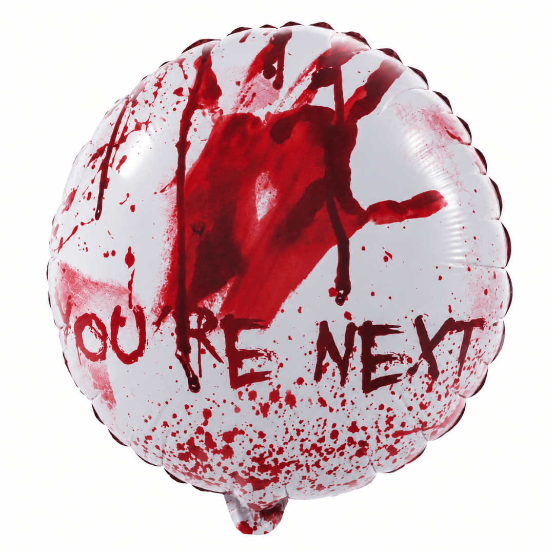 Folienballon Bloody Hand 52 x 46 cm - TwentyFourParty