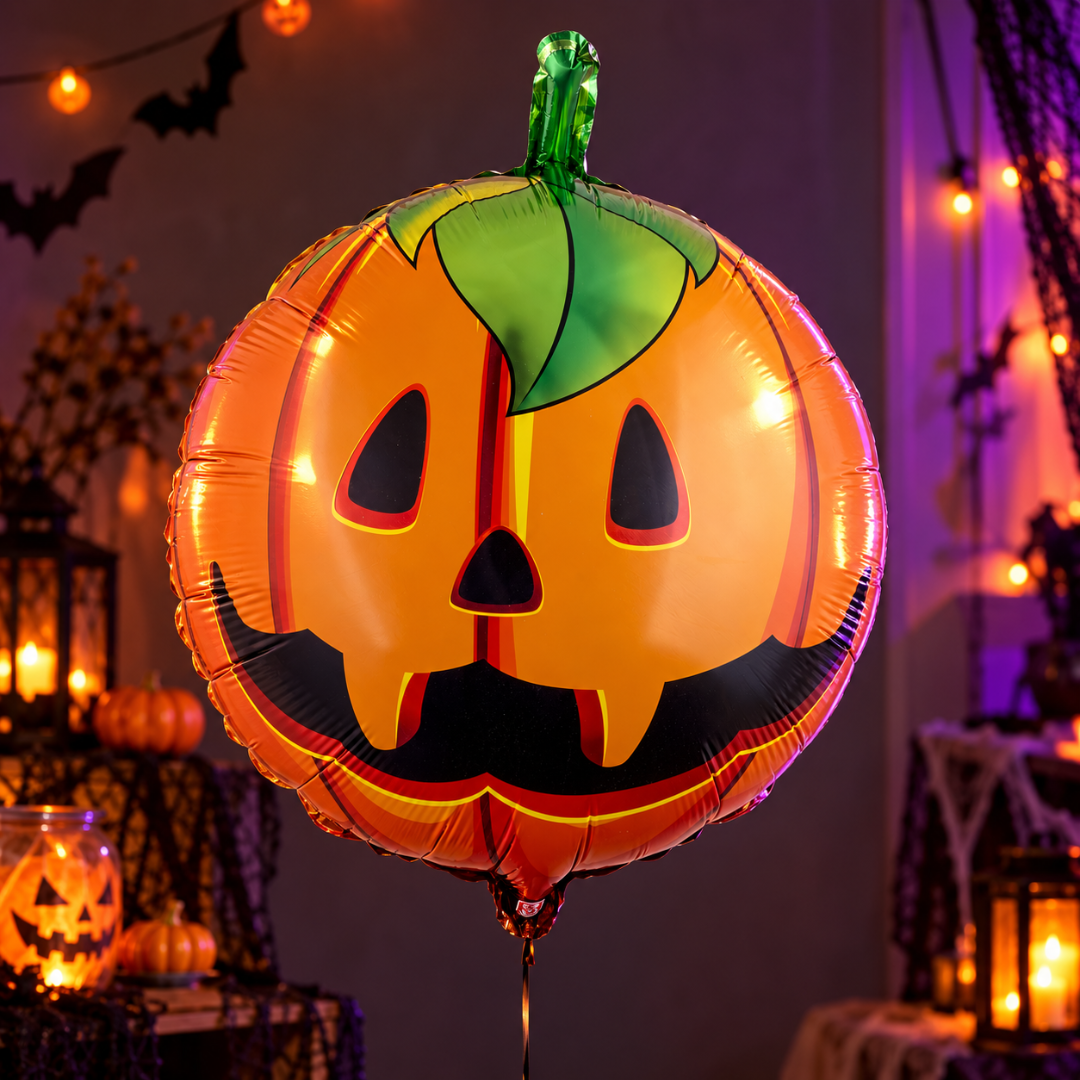 Folienballon Halloween Kürbis 44 x 60 cm - TwentyFourParty