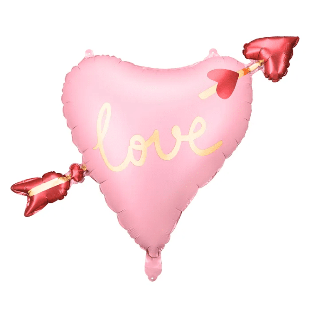 Folienballon Liebesherz Love - TwentyFourParty
