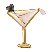 Folienballon Party Martini - TwentyFourParty