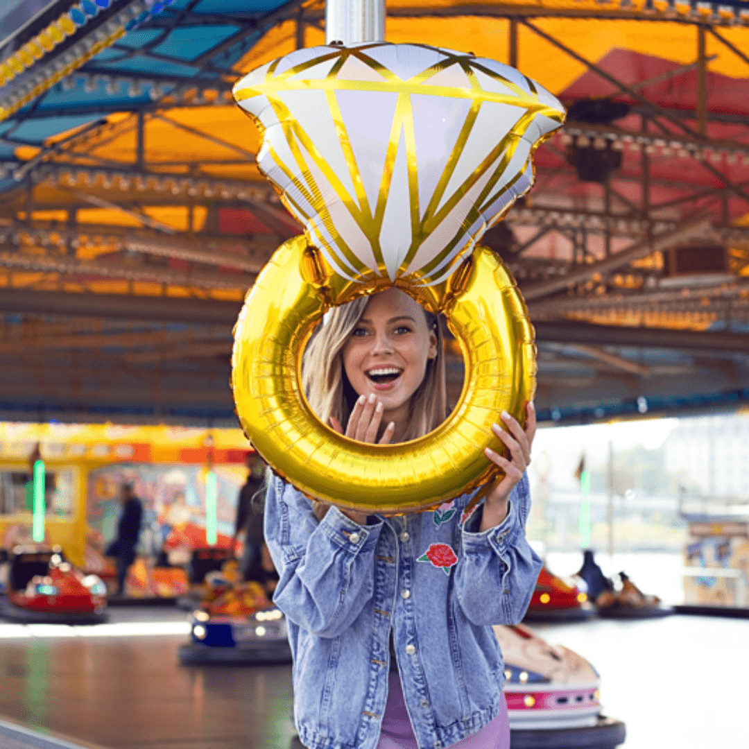 Folienballon "Ring" - TwentyFourParty