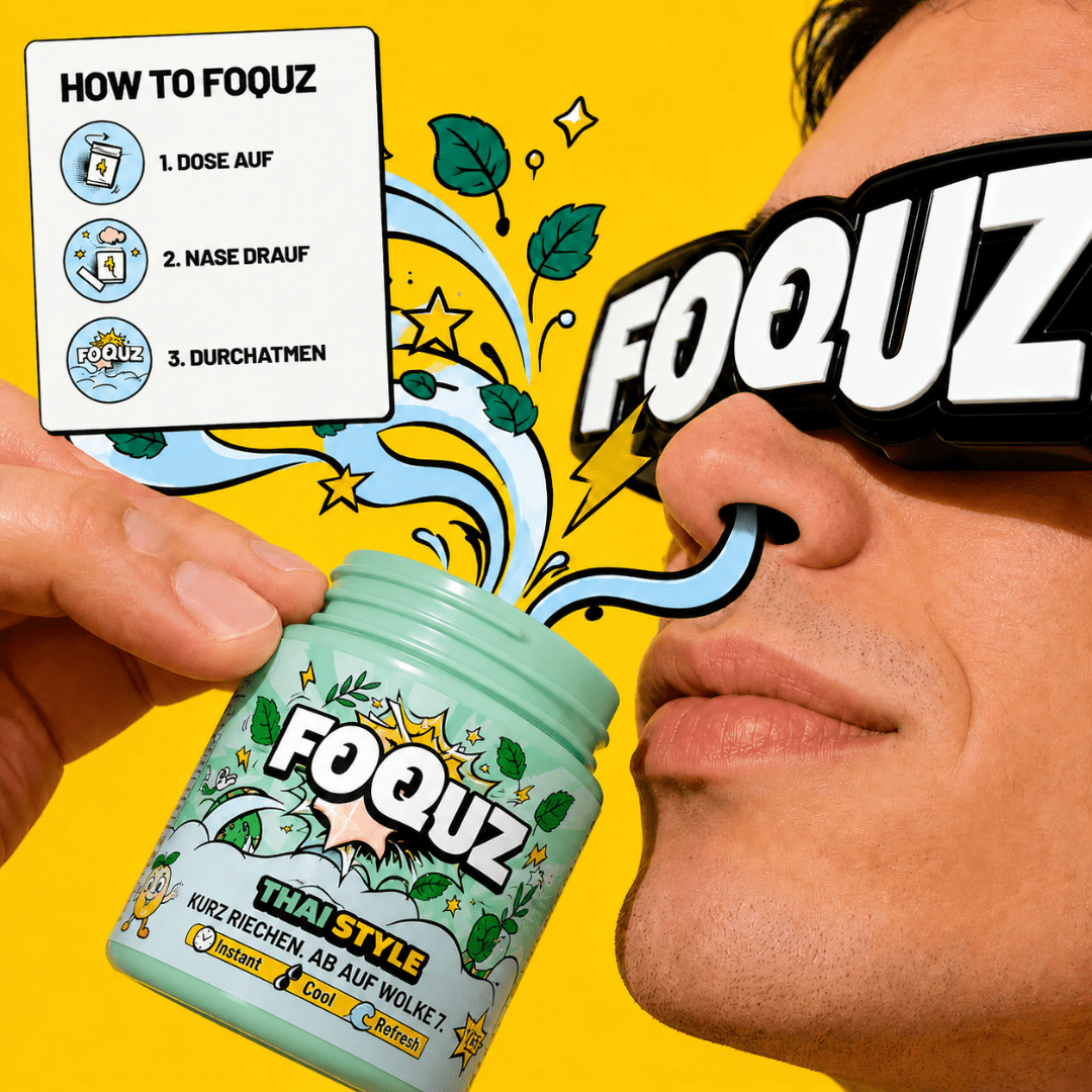 FOQUZ Duftdosen Bundle – Kaugummi für die Nase 3er Set - TwentyFourParty