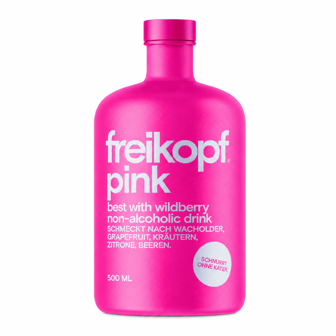 Freikopf Pink 500 ml – Alkoholfreie Wildberry-Mixbasis - TwentyFourParty