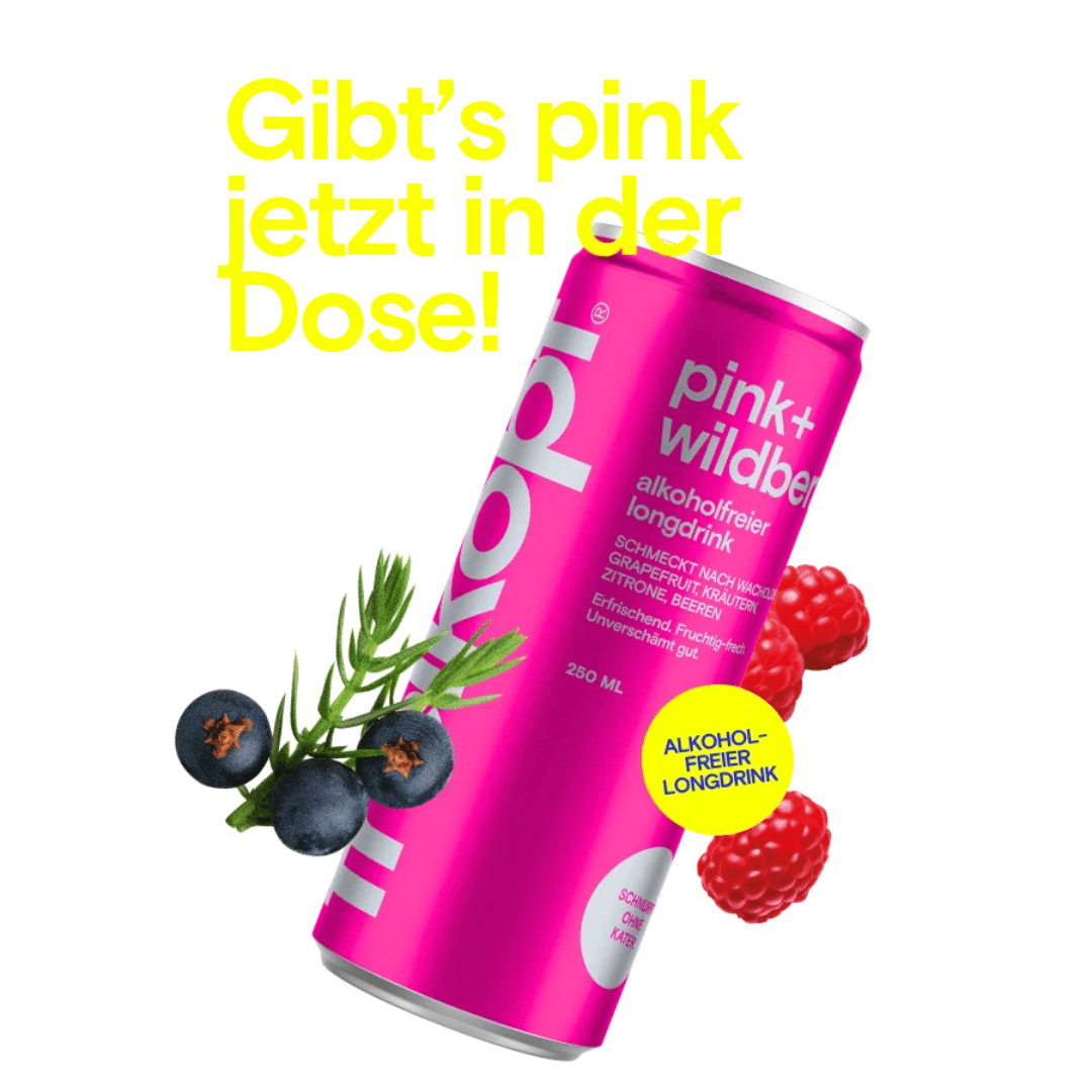 Freikopf Pink + Wildberry 0,0% Longdrink 250 ml - TwentyFourParty
