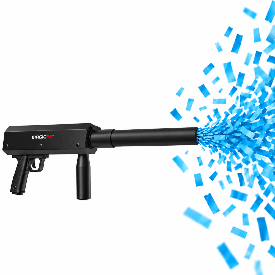 Gender Reveal Blue Konfetti Shooter Set - TwentyFourParty