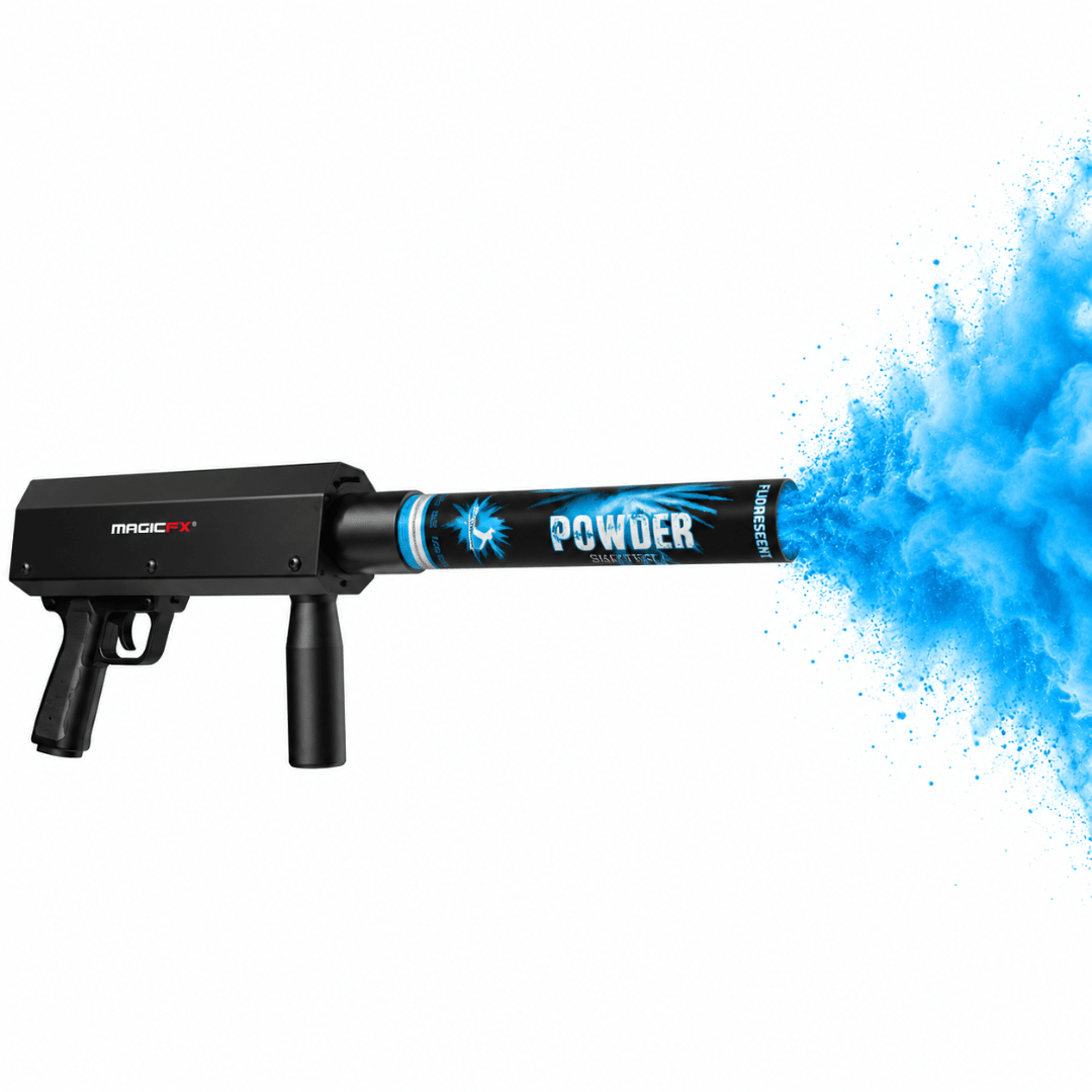 Gender Reveal Blue Pulver Shooter Set - TwentyFourParty