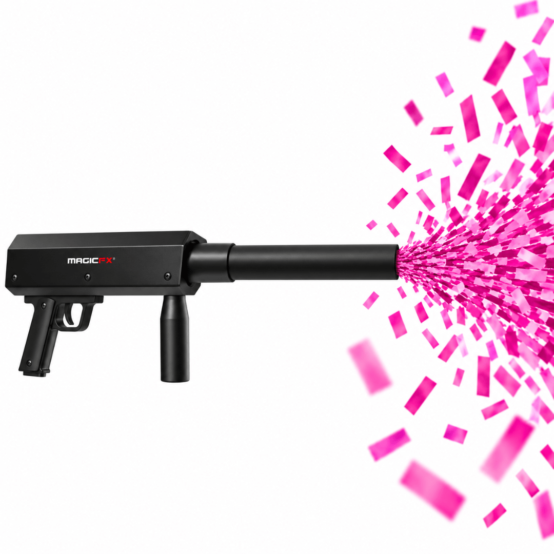 Gender Reveal Pink Konfetti Shooter Set - TwentyFourParty