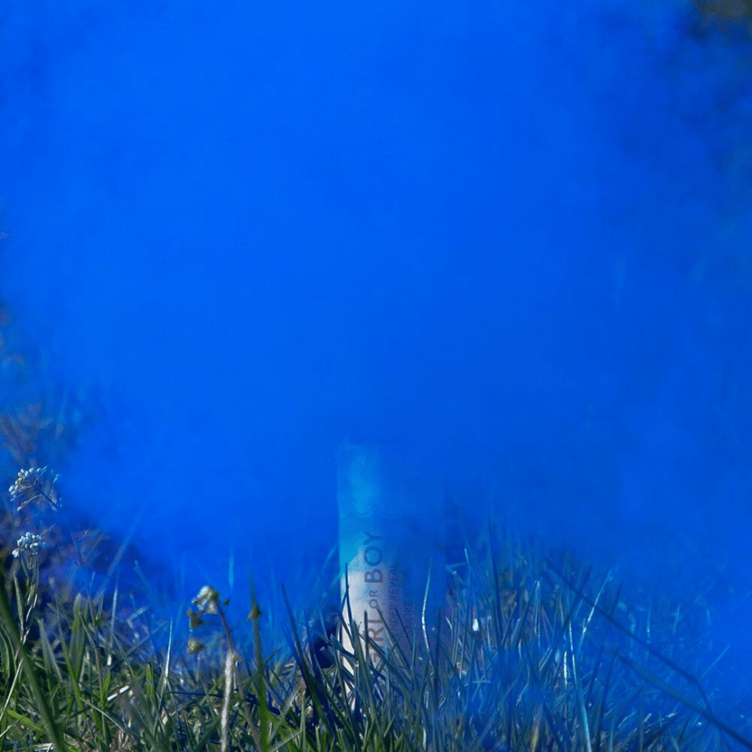 Gender Reveal Rauchbombe Blau - TwentyFourParty