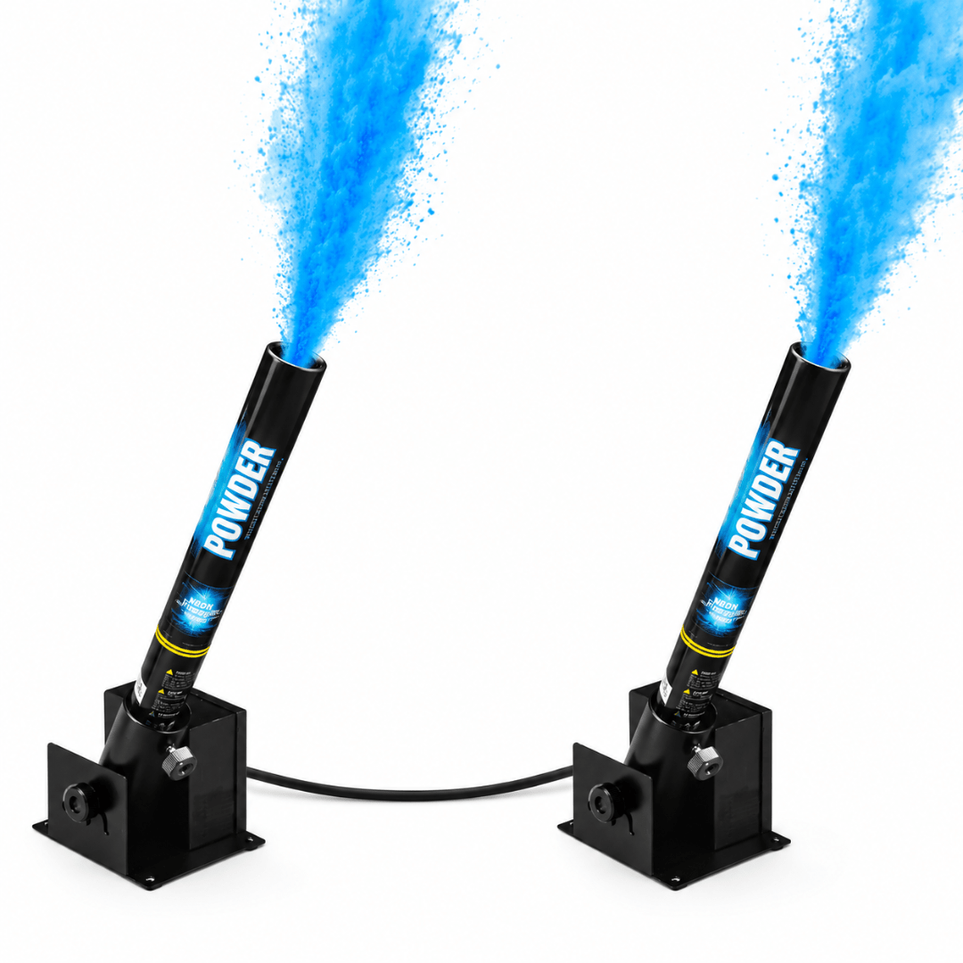 Gender Reveal Stand-Launcher Komplettset Blau - TwentyFourParty