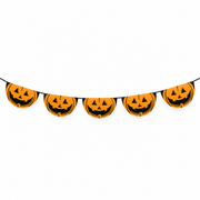 Girlande Halloween Kürbisse 5,5 m - TwentyFourParty