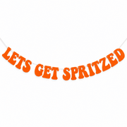 Girlande Let’s Get Spritzed Orange - TwentyFourParty