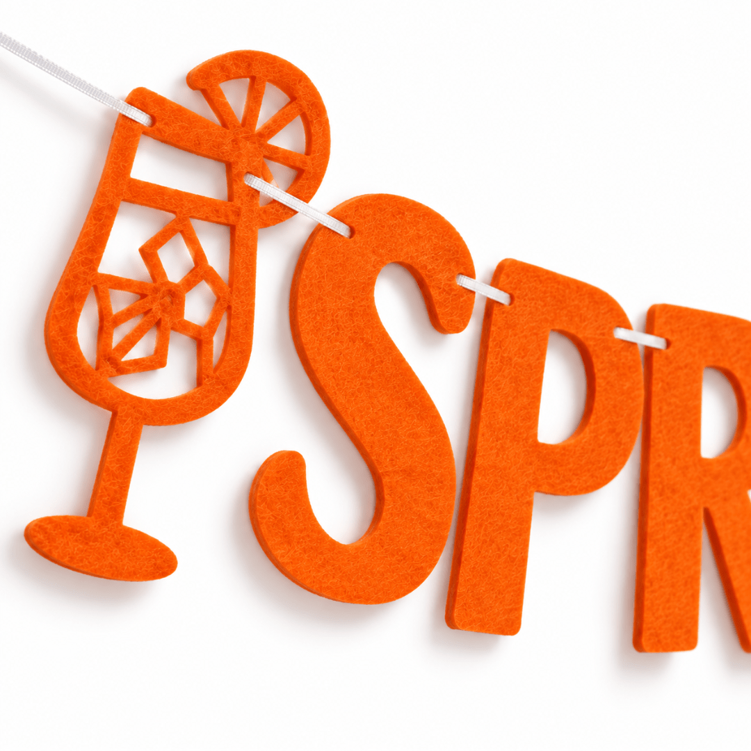 Girlande Spritz Bar Orange - TwentyFourParty