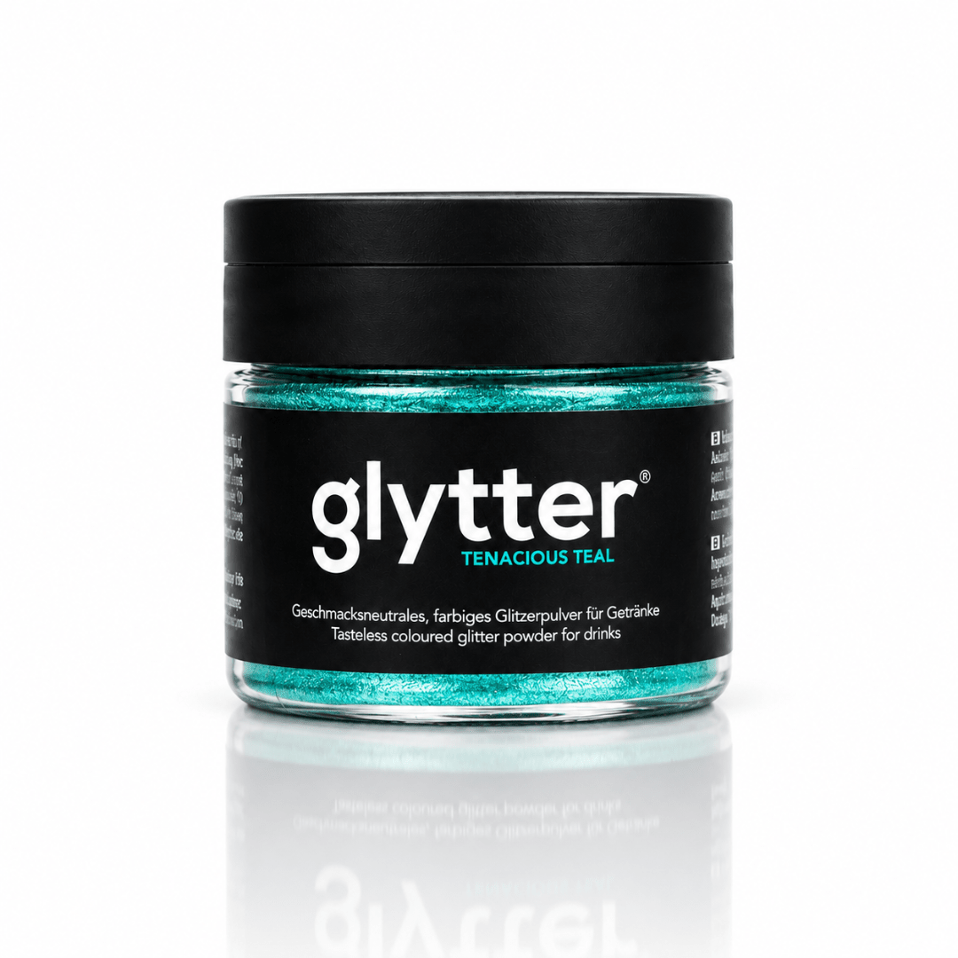 glytter Getränkeglitzer Türkis 10 g - TwentyFourParty