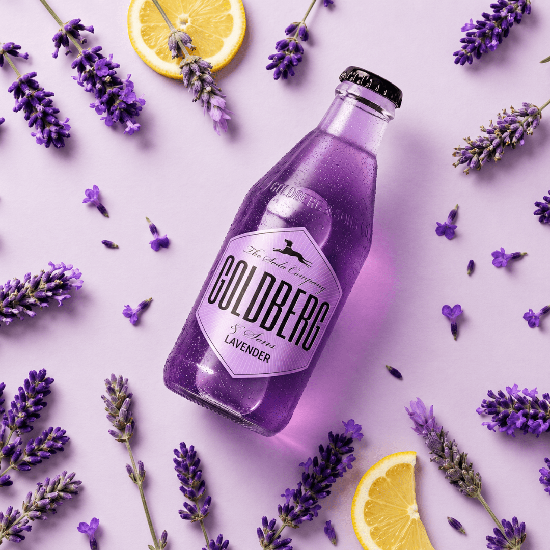 GOLDBERG Lavender 0,2 l – Lavendel-Limonade Limited Edition - TwentyFourParty