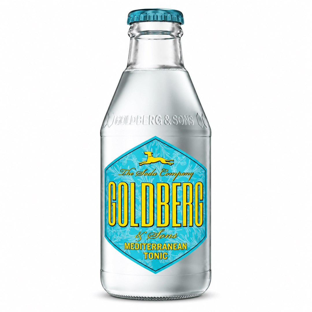 GOLDBERG Mediterranean Tonic 0,2 l – Kräuter-Tonic für Gin - TwentyFourParty