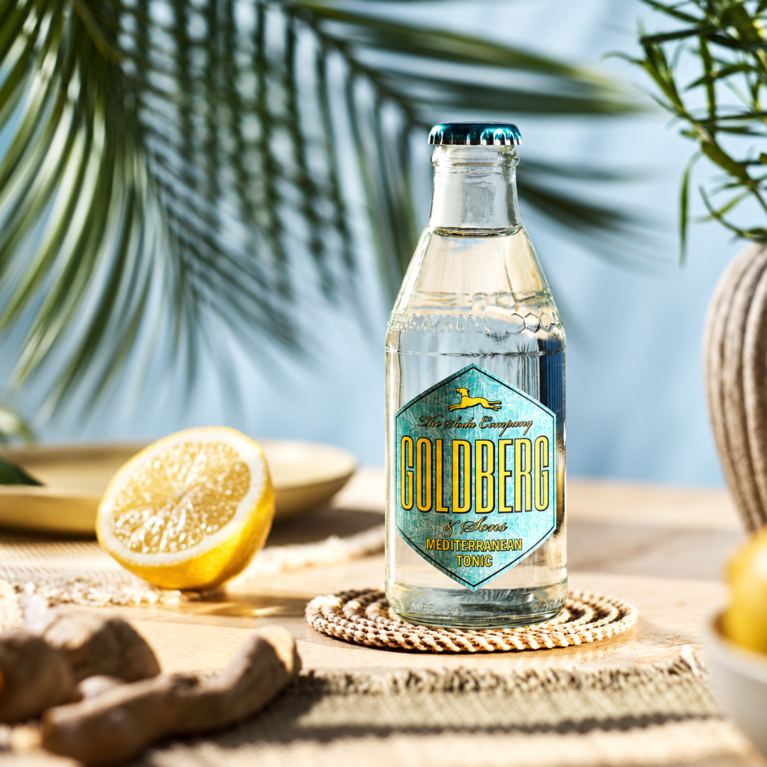 GOLDBERG Mediterranean Tonic 0,2 l – Kräuter-Tonic für Gin - TwentyFourParty