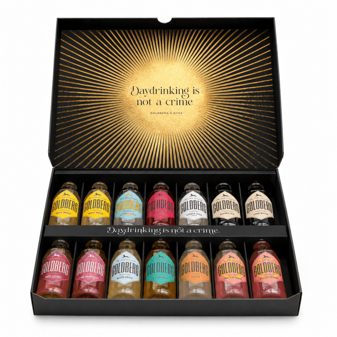 GOLDBERG Taste Box – 14 Mixer zum Probieren & Mixen - TwentyFourParty