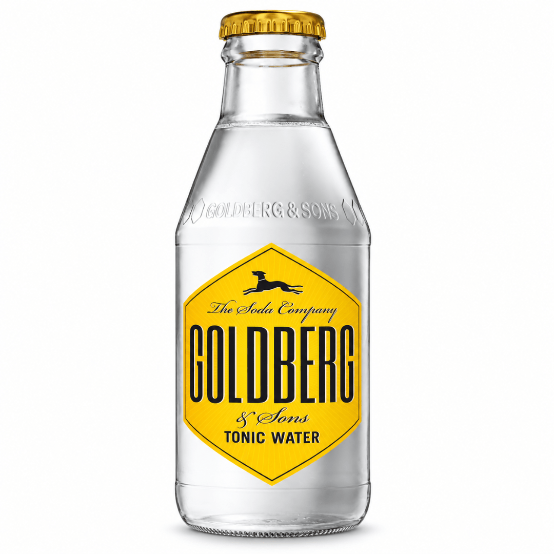 GOLDBERG Tonic Water 0,2 l – Premium Tonic für Gin Tonic - TwentyFourParty